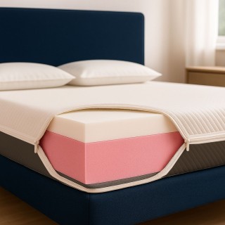 copy of Materasso Memory 20 cm con Rivestimento Anallergico, Super Offerta a Stock - MOD. ENTRY