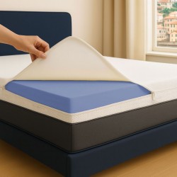 copy of copy of copy of copy of Topper memory foam Alto 4 cm con tessto non sfoderabile