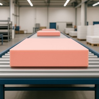 copy of Materasso semirigido H15 in water foam elastico e resistente. Tessuto non sfoderabile - MOD. STOCK WH15