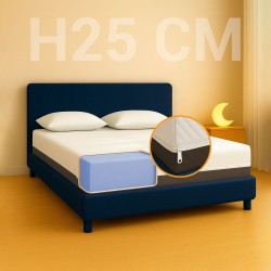 copy of copy of copy of copy of copy of Materasso semirigido H15 in water foam elastico e resistente. Tessuto non sfoderabile -