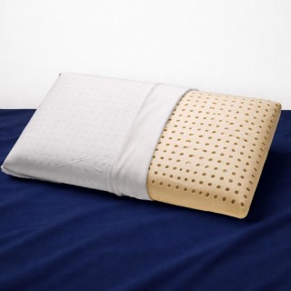 Cuscino 100% schiuma di lattice alto 10/11 cm C.a. salutare, fresco e traspirante