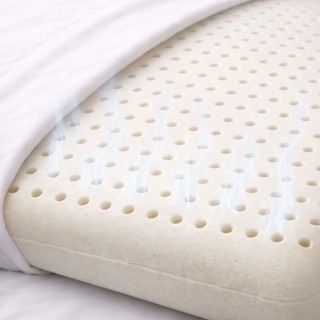 Cuscino 100% schiuma di lattice alto 10/11 cm C.a. salutare, fresco e traspirante