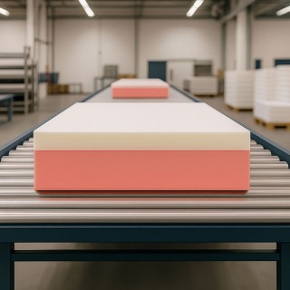 copy of Materasso Memory 20 cm con Rivestimento Anallergico, Super Offerta a Stock - MOD. ENTRY