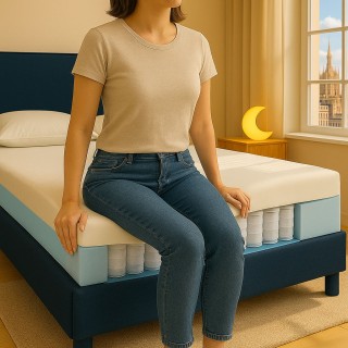 copy of Materasso a molle insacchettate miglior prezzo. Alto 23 cm con molle indipendenti e tessuto anallergico - MOD. ENTRY