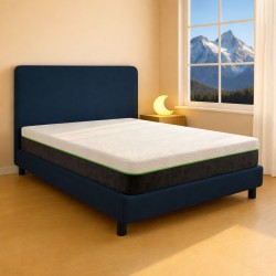 Materasso duro alto 24 cm, materasso molto rigidocon due livelli di rigidità a scelta. Sfoderabile - SUN HD