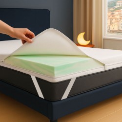 copy of copy of copy of Topper memory foam Alto 4 cm con tessto non sfoderabile