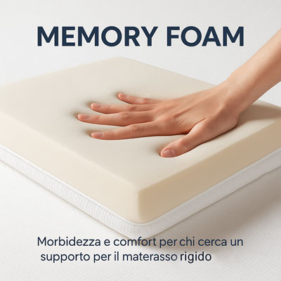 Topper memory foam
